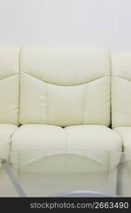 White sofa