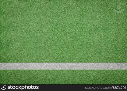 white stripe on soccer field