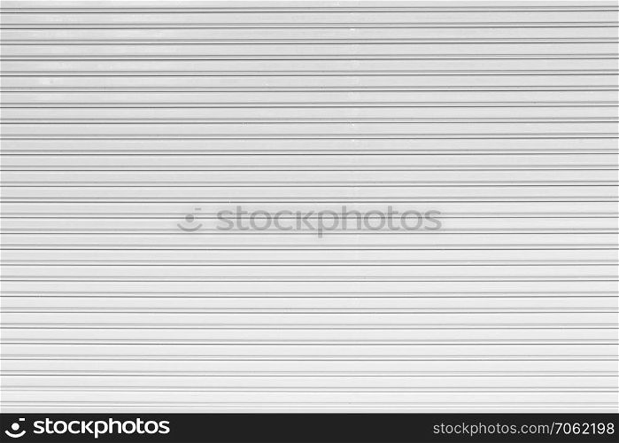 white surface background of steel door for design Texture backdrop.