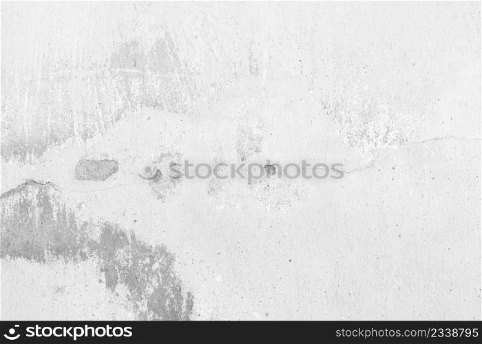white wall and dirty texture and background with copy space.