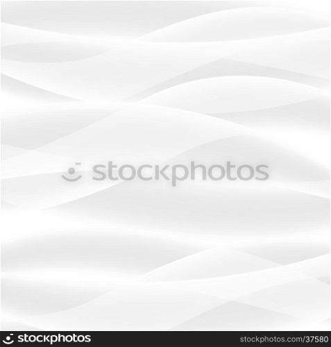 White Wavy Background. white background of abstract waves.