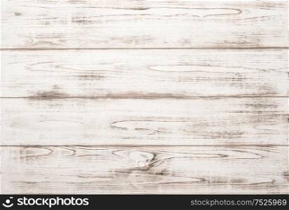 White wood texture background with natural pattern. Abstract wooden texture