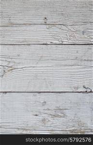 White wooden background of old boards