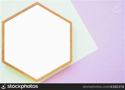 white wooden frame green pink backdrop