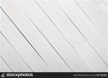 White wooden painted planks background