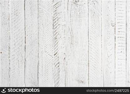 White wooden table texture background