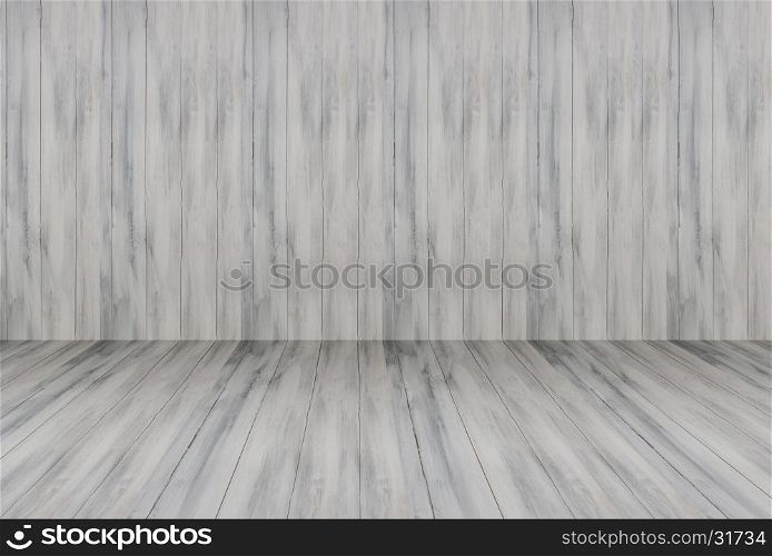 White wooden wall interior background, stock photo