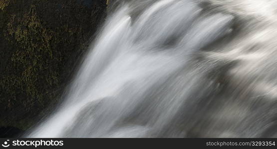 Whitewater cascade flow