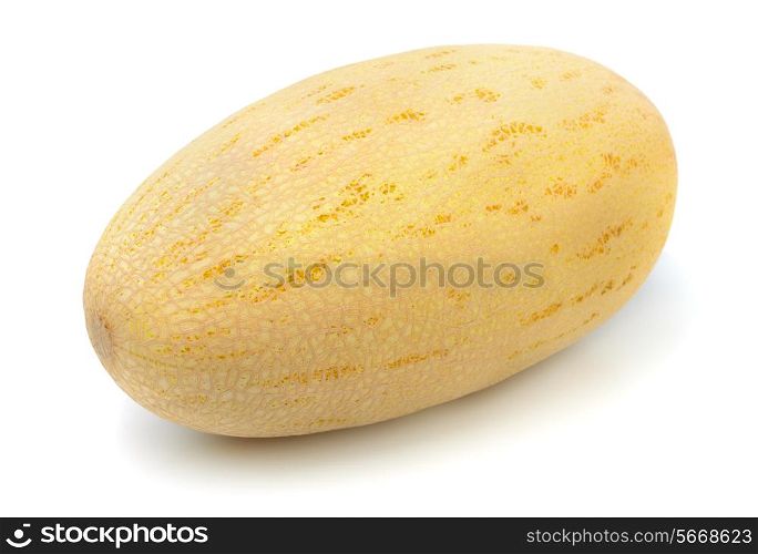 Whole melon isolated on white