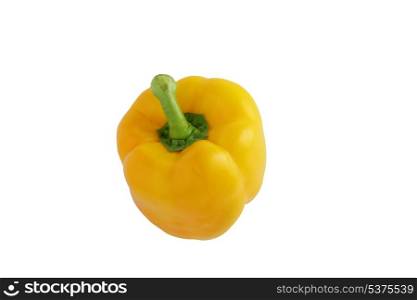 Whole yellow pepper