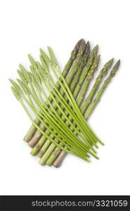 Wild and green asparagus