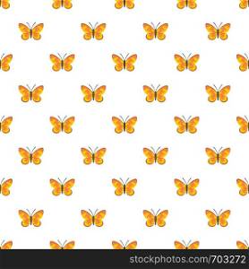 Wild butterfly pattern seamless in flat style for any design. Wild butterfly pattern seamless