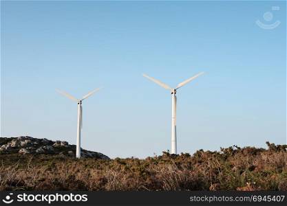 Wind power energy generation turbine