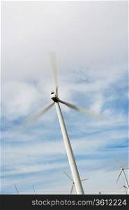 Wind turbines at wind farm