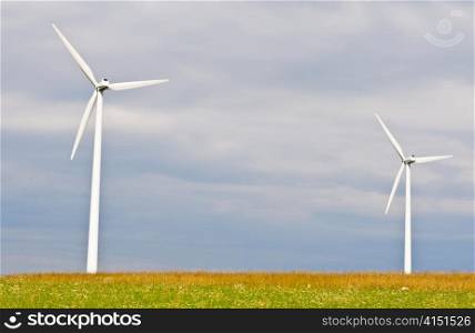 wind wheel in Germany. wind energy