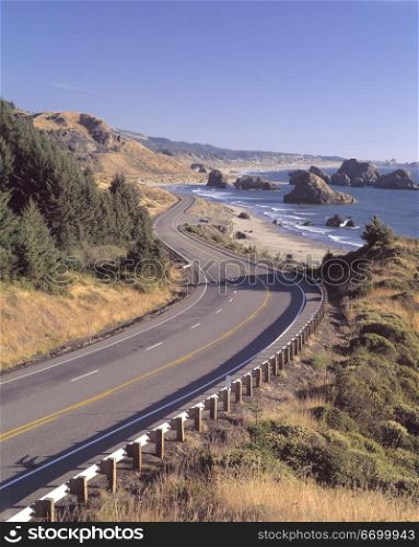 Winding Coastal Highway