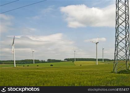 Windkraftanlagen. Windkraftanlage