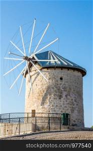 Windmill in Alacati, Izmir, Turkey