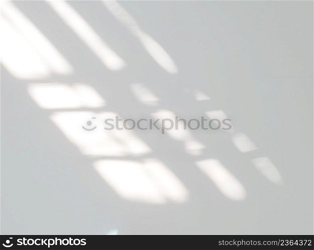 Window drop shadow overlay on white wall background, overlay effect for photo, mock up, product, wall art, design presentation