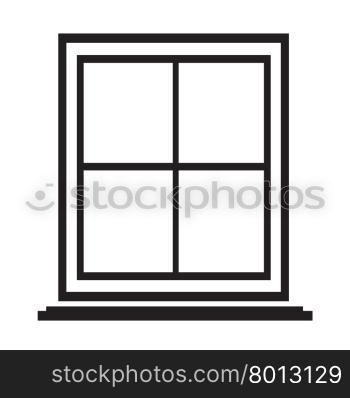 window icon Illustration symbol design
