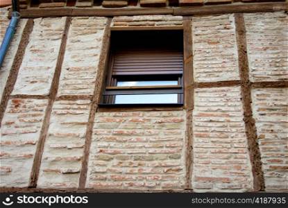 Window in ancient house in Avila /Spain/