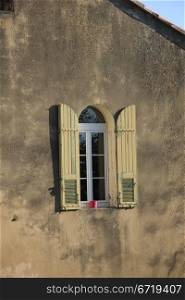 Window of a house in the Provence, France