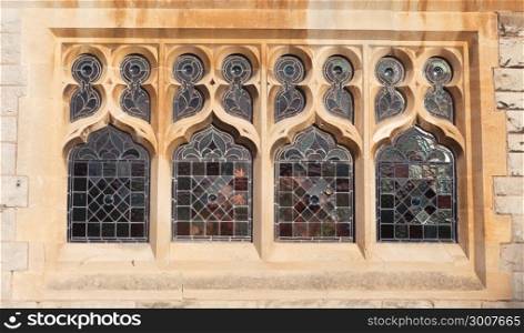 Window of St.Andrew&rsquo;s church in Bournemouth, United Kingdom