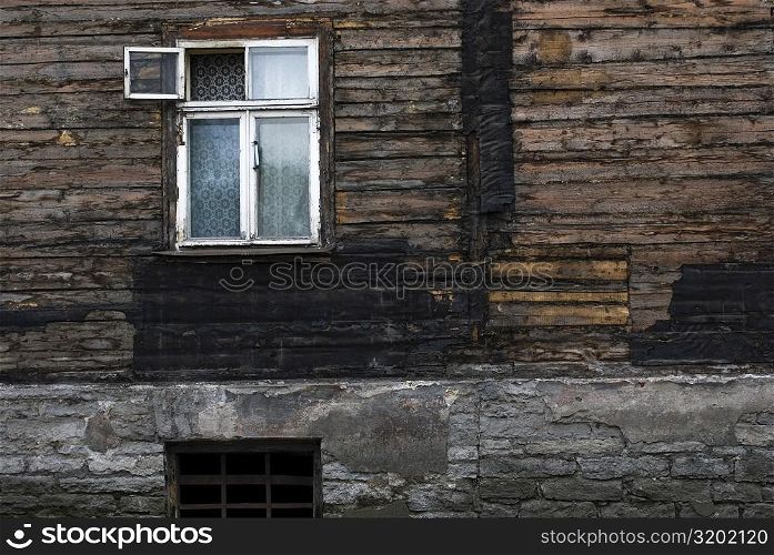 Window on a wall