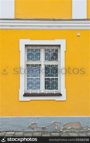 Window on the Facade of the Bavarian House, Germsny
