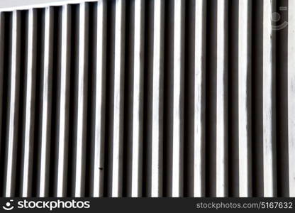 window varese palaces italy abstract sunny day wood venetian blind in the concrete brick besnate