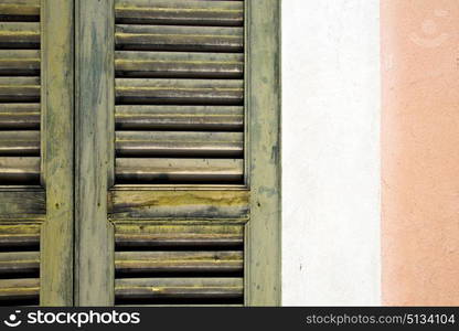 window varese palaces italy abstract wood venetian blind in the concrete brick