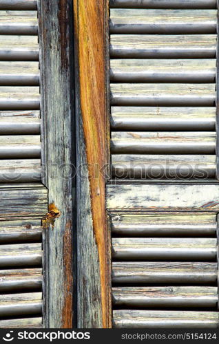 window varese palaces italy abstract wood venetian blind in the concrete brick