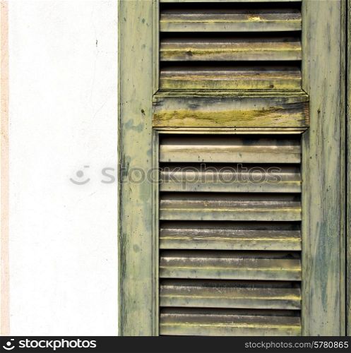 window varese palaces italy abstract wood venetian blind in the concrete brick