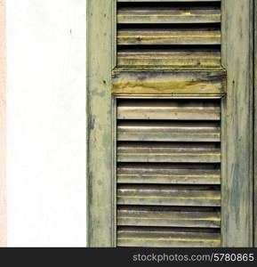 window varese palaces italy abstract wood venetian blind in the concrete brick