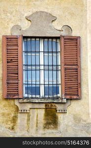 window varese palaces italy azzate abstract wood venetian blind in the concrete brick