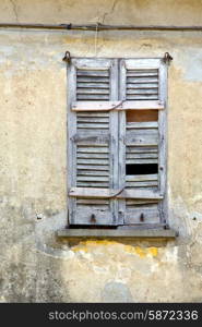 window varese palaces italy lonate ceppino abstract wood venetian blind in the concrete brick