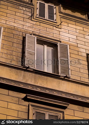 Window with shutters in Rome