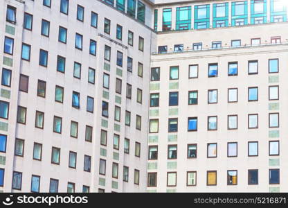 windows in the city of london home and office skyscraper building