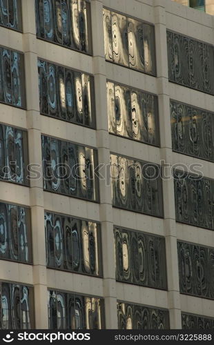 Windows of a high-rise building
