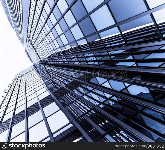 Windows of Skyscraper. office buildings