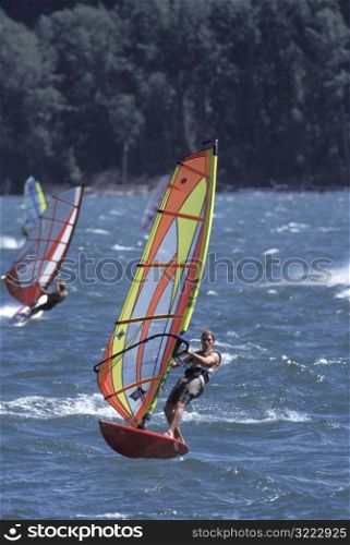 Windsurfing on the Columbia River