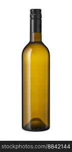 Wine bottle, isolated on a transparent background