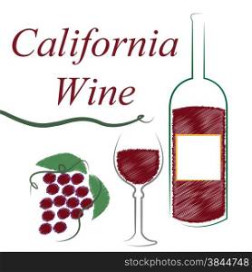 Winery Wine Indicating The United States And Alcoholic Drink