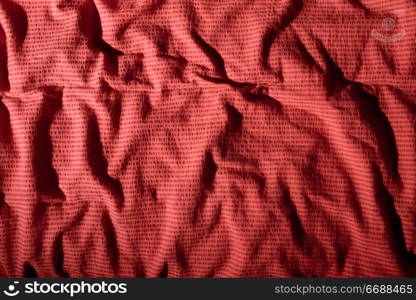 Winkled cloth background surface texture;