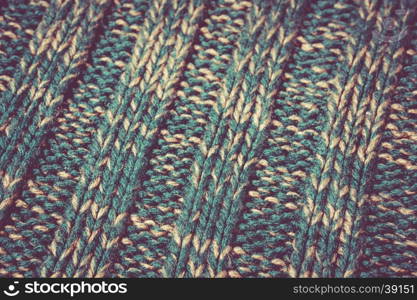 Winter knitting woolen texture background