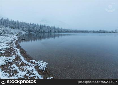 winter lake