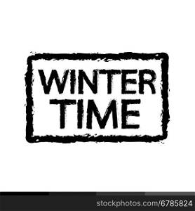 winter time season Illustration design
