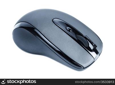 wireless computer mouse isolated on white background