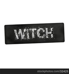 Witch white wording on black background