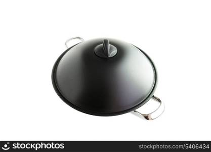 wok covered by lid
